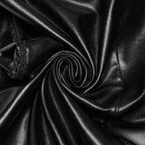 Crux Gothic Lace & Mesh Glossy Faux Leather Leggings