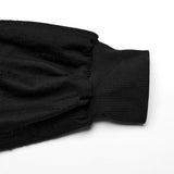Alluvial Punk Buckle PU Details Techwear Pants