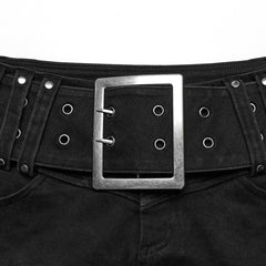 Ultraviolet Denim Shorts - PunkRave
