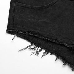 Ultraviolet Denim Shorts - PunkRave