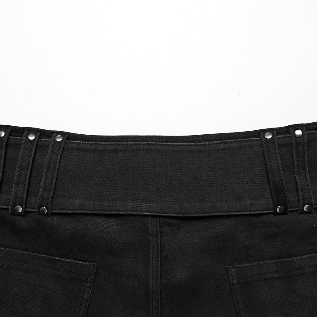 Ultraviolet Denim Shorts - PunkRave