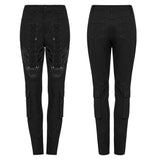 Abraxas Cyber Punk Lace Lace-Up Pants