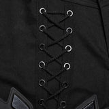 Abraxas Cyber Punk Lace Lace-Up Pants