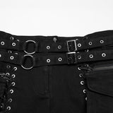 Mephisto Punk Lace Lace-Up Shorts