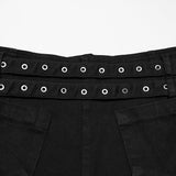 Mephisto Punk Lace Lace-Up Shorts