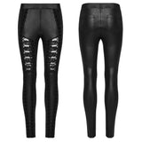 Apollyon Gothic Lace Cutout Leggings