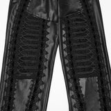 Apollyon Gothic Lace Cutout Leggings