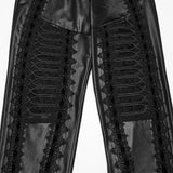 Apollyon Gothic Lace Cutout Leggings