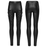 Syndicate Punk Faux Leather PU Pants