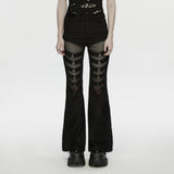 Agrippa Punk Mesh PU Pants