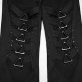 Agrippa Punk Mesh PU Pants