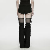 Blighted Gothic Pants with Detachable Flared Leg Warmers