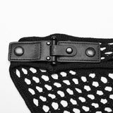 Asphodelos Punk Mesh Knit Dress