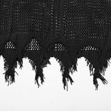 Asphodelos Punk Mesh Knit Dress