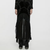 Moloch Gothic Fishtail Skirt