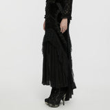 Moloch Gothic Fishtail Skirt