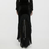 Moloch Gothic Fishtail Skirt