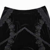 Moloch Gothic Fishtail Skirt