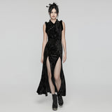 Narcissa Gothic Lace Velvet Dress