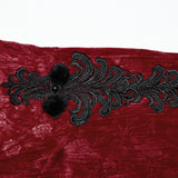 Narcissa Gothic Lace Velvet Dress