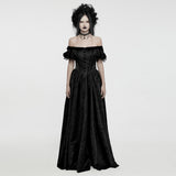 Chthonic Gothic Velvet Victorian Ballgown Dress