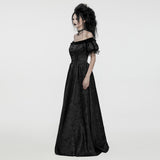Chthonic Gothic Velvet Victorian Ballgown Dress