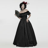 Chthonic Gothic Velvet Victorian Ballgown Dress