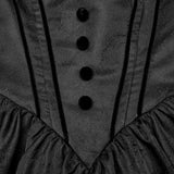 Chthonic Gothic Velvet Victorian Ballgown Dress