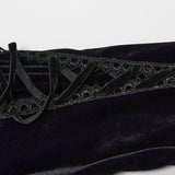 Aethon Gothic Lace Velvet Dress