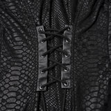 Auburn Punk Lace Corset Dress