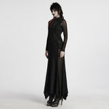 Auburn Punk Lace Corset Dress