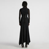 Auburn Punk Lace Corset Dress