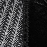 Alabastrine Gothic Lace Velvet Skirt