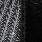 Alabastrine Gothic Lace Velvet Skirt