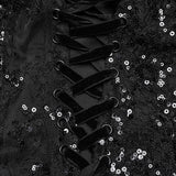 Amygdala Gothic Lace Sequin Dress
