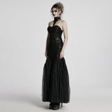 Amygdala Gothic Lace Sequin Dress