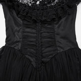 Arawn Victorian Gothic Lace Dress