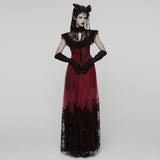 Arawn Victorian Gothic Lace Dress