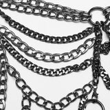 Torment Punk Multi-Chain Body Harness