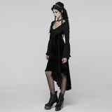 Amorphous Gothic Lace Velvet Dress