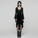 Amorphous Gothic Lace Velvet Dress