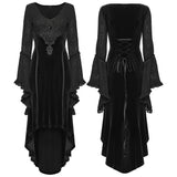 Amorphous Gothic Lace Velvet Dress