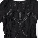 Catarrh Punk Grunge Harness Dress