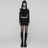 Wyrd Punk Cyber Mini Skirt
