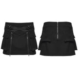 Wyrd Punk Cyber Mini Skirt