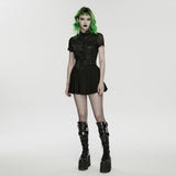 Valerian Punk Chiffon Cyber Skirt