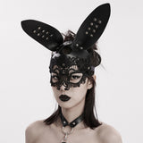Alnitak Punk Lace Faux Leather Mask
