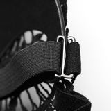 Alnitak Punk Lace Faux Leather Mask