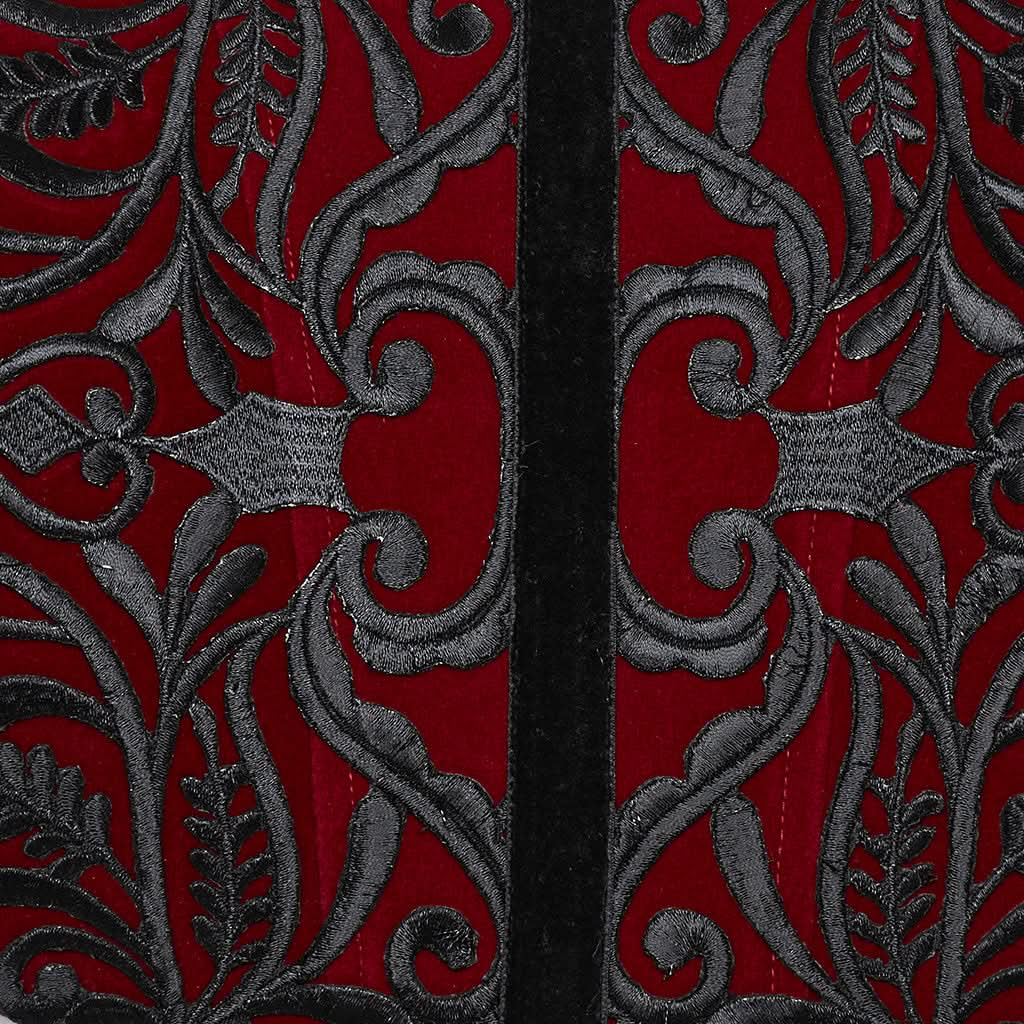 Morrigan Corset (Red) - PunkRave