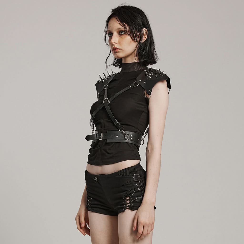 Nightingale PU Harness - PunkRave